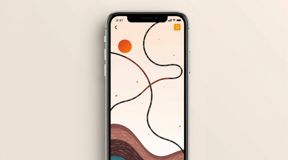 Loom game interface with organic narrative lines